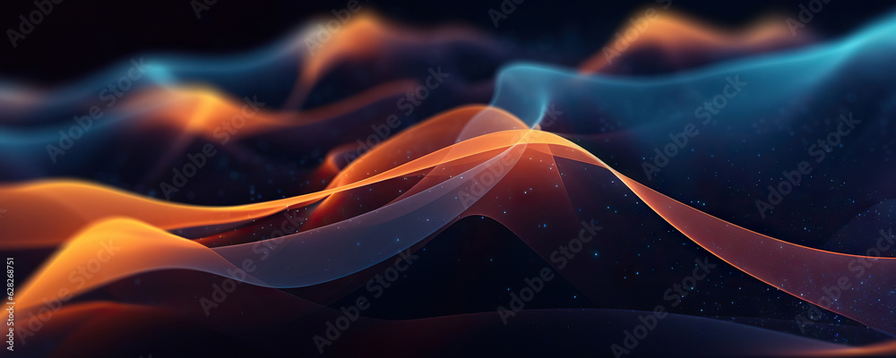 Abstract digital background. Ideal for network abilities, technological processes, digital storages, science, education, etc.