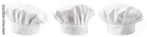 Photographie Set of chef hats cut out