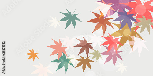 紅葉　もみじ　秋　背景