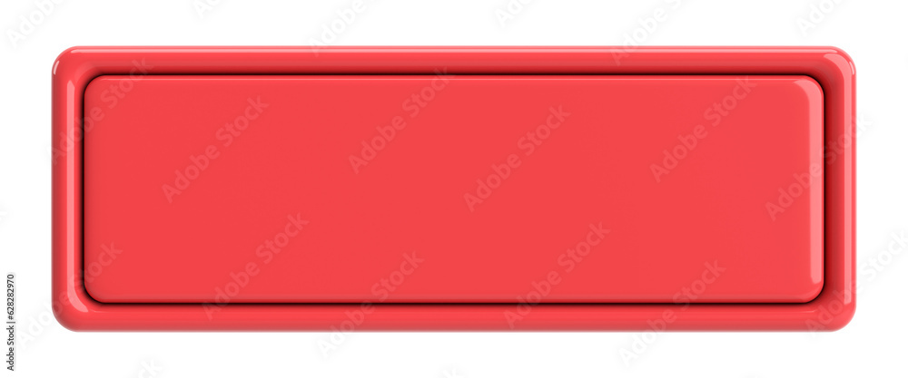 3D button. Empty button. 3D illustration. 3D button. Empty button. 3D illustration.