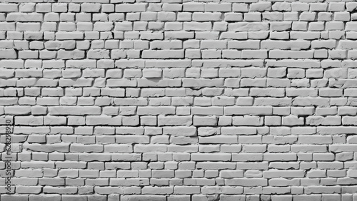 white brick wall | AI Generated