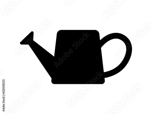 Watering can icon. High quality black icon.