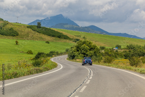Road I18 in Liptov region, Slovakia © Matyas Rehak
