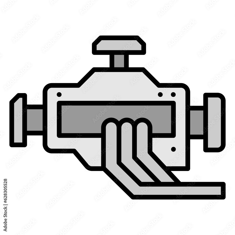 Illustration of Car Engine Filled Icon Illustration of Car Engine Filled Icon