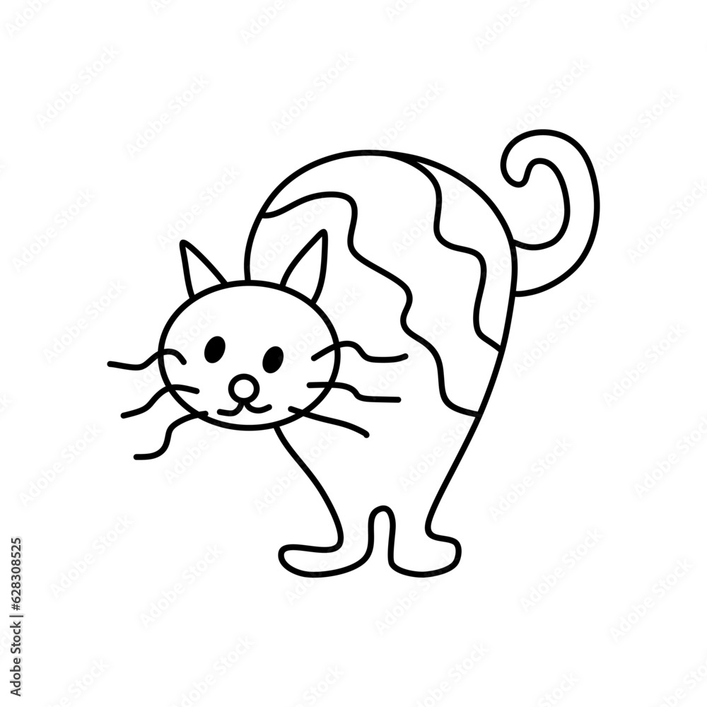 cat cartoon vector 30 Outline line Cute and funny cats doodle. Cartoon cat or kitten characters design collection Minimal cat drawing. Set of purebred pet animals isolated on transparent background. cat cartoon vector 30 Outline line Cute and funny cats doodle. Cartoon cat or kitten characters design collection Minimal cat drawing. Set of purebred pet animals isolated on transparent background.