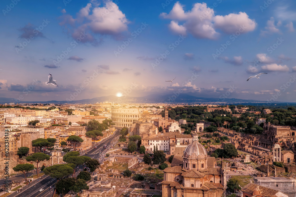 Archaeological park of the Colosseum Roman Forum and Palatine Hill