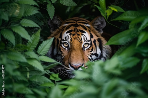 tiger on the rock © dehrig