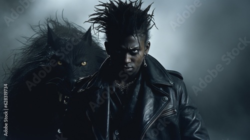 Eclipse of Rebels: The Bold African American Punk Rocker and the Howling Werewolf Collide.