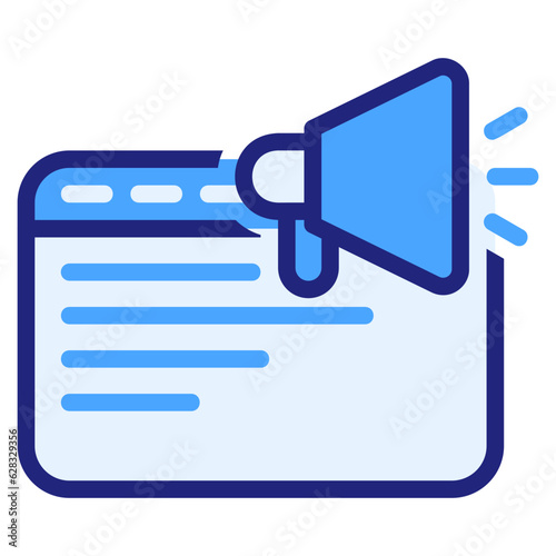  Promotion blue style icon