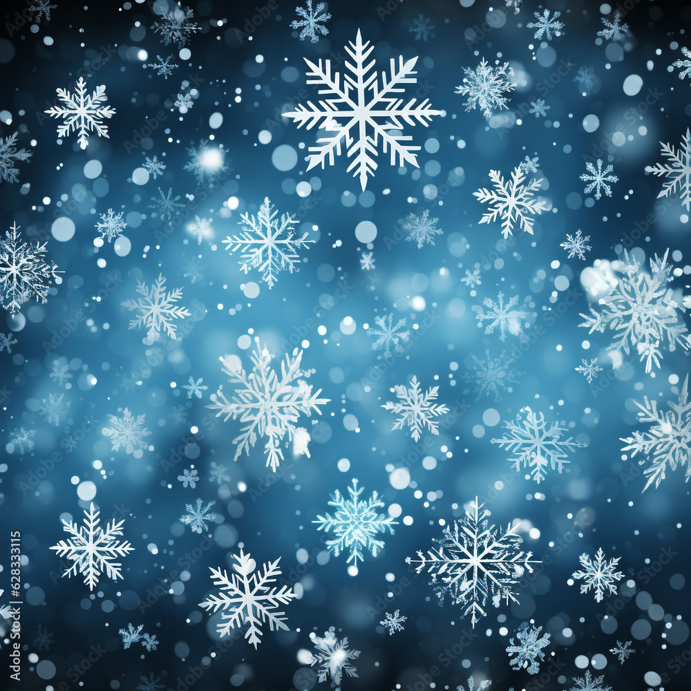 Christmas background with snowflakes Digital paper Christmas background with snowflakes Digital paper