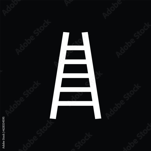Step Up to Success: Modern Stairs Icon vector design trendy