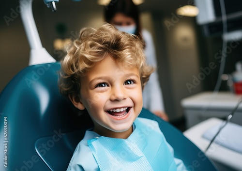 Kid on a dental appointment...