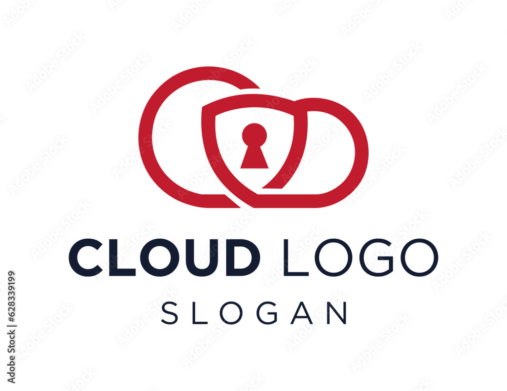 Logo about Cloud on white background. created using the CorelDraw application. Logo about Cloud on white background. created using the CorelDraw application.