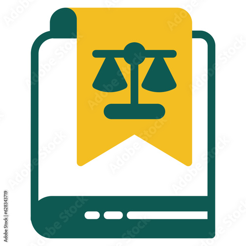  Constitution duotone style icon