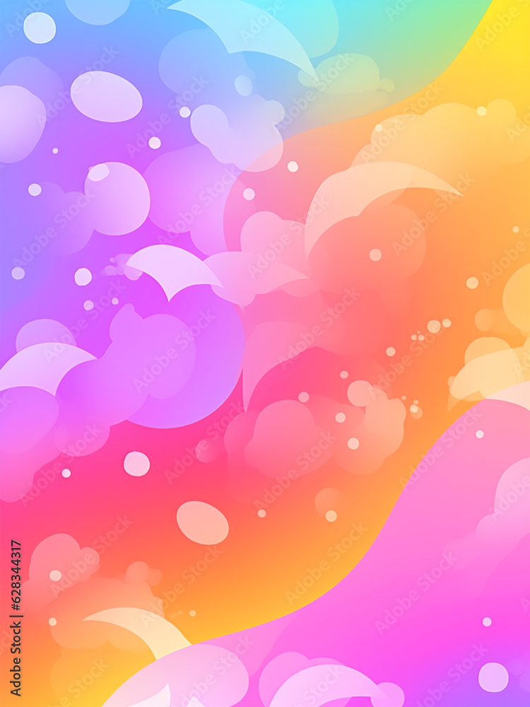 Colourful abstract background for design