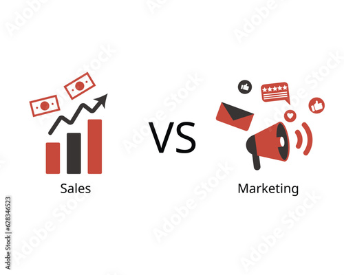 sales compare to marketing, which sales close deals and generate revenue, marketing encompasses a broader set of activities to create awareness, generate leads, and build customer relationships