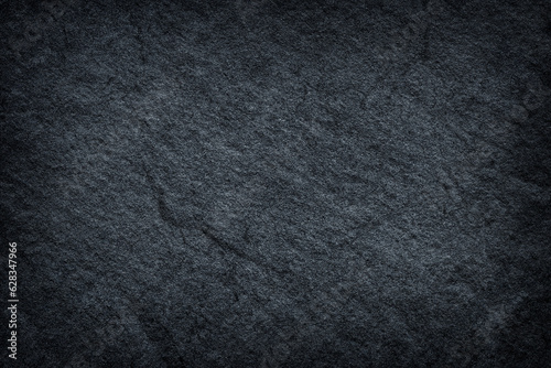 Dark grey black slate stone texture abstract background