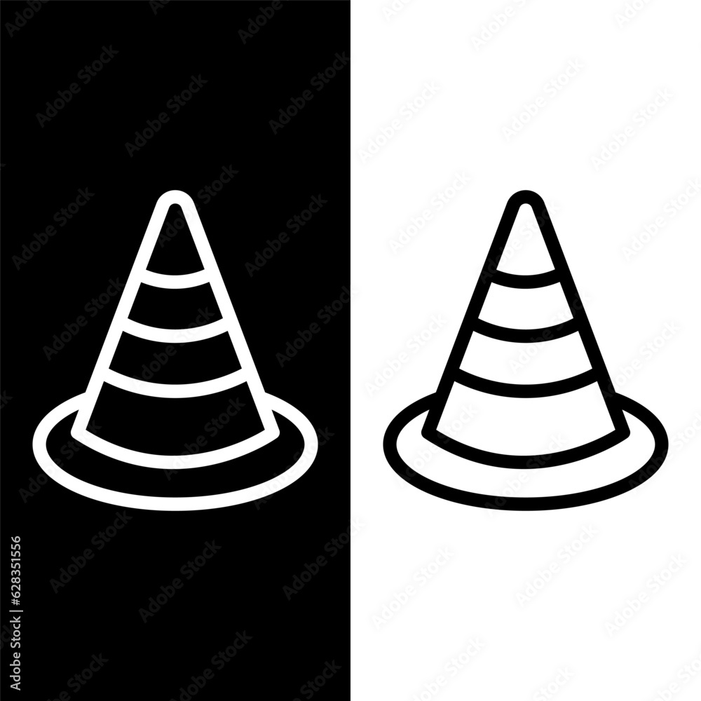 safety cone icon