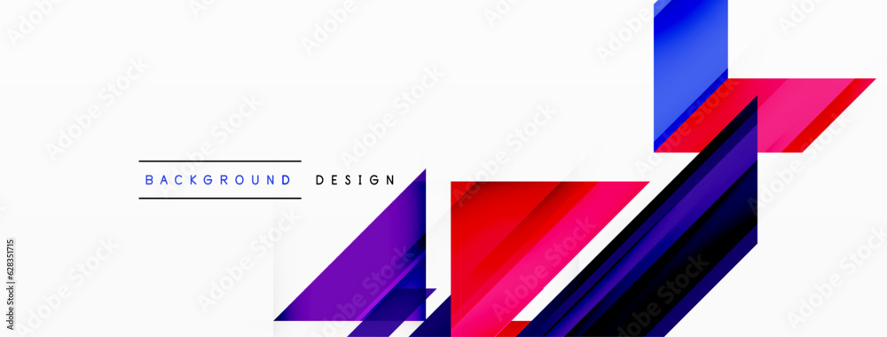 Visually striking background design featuring dynamic geometric lines and arrows. This captivating composition combines movement and precision, creating an engaging and visually appealing graphic