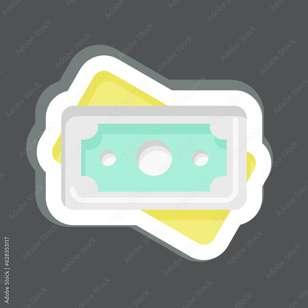 Icon Money 2. related to Eid Al Fitr symbol. islamic. ramadhan. simple illustration