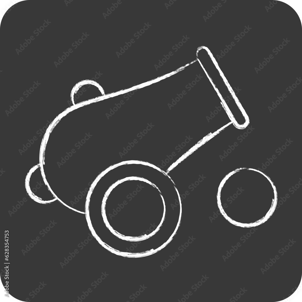 Icon Canon. related to Eid Al Fitr symbol. islamic. ramadhan. simple illustration Icon Canon. related to Eid Al Fitr symbol. islamic. ramadhan. simple illustration