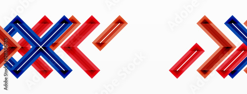 Cross line background minimal geometric template. Design for wallpaper, banner, background, landing page, wall art, invitation, prints, posters