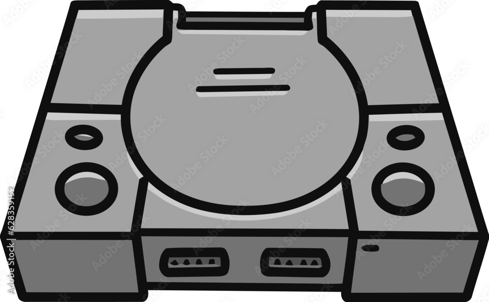Fototapeta premium Retro Game Console
