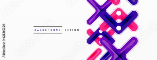 Minimal geometric background cross line. Design for wallpaper, banner, background, landing page, wall art, invitation, prints, posters