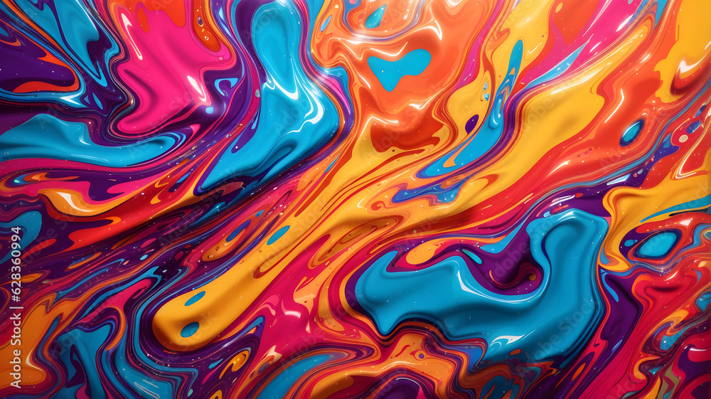 abstract colorful painting background