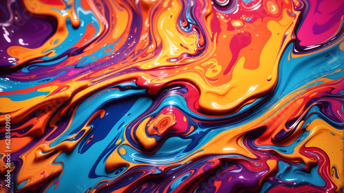 abstract colorful painting background