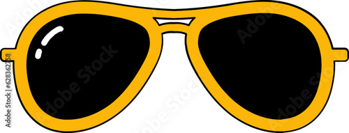 Hippie Sunglasses in Retro 60s-70s Style