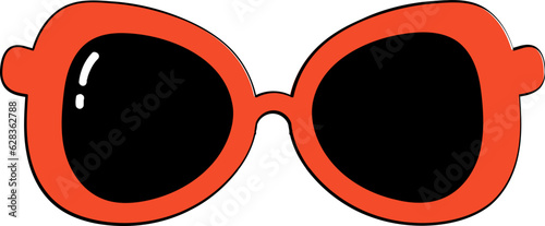 Hippie Sunglasses in Retro 60s-70s Style