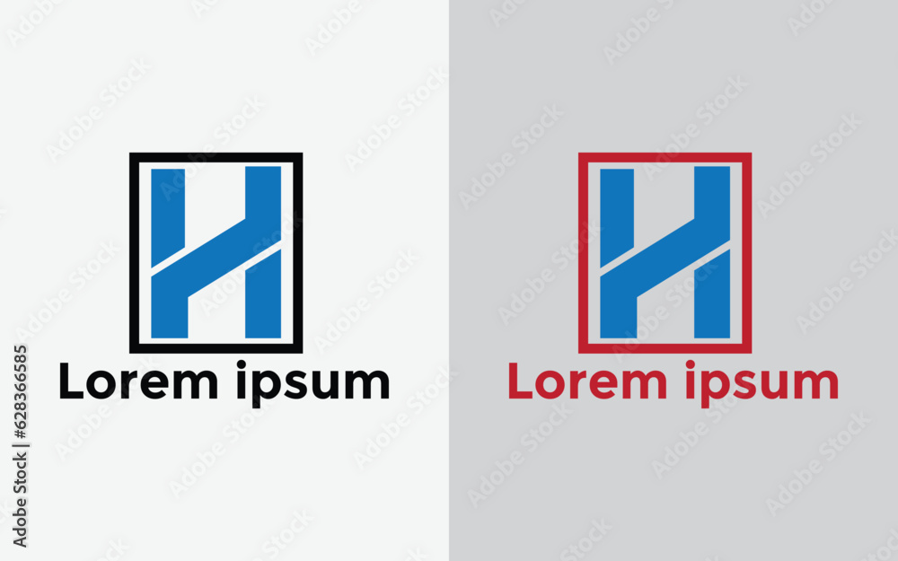 H logo design vector Template. Monogram and Creative Alphabet Letters H logo design vector Template. Monogram and Creative Alphabet Letters