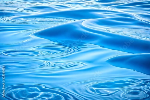 blue water ripples