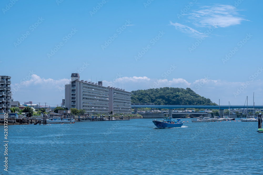 金沢八景の風景　平潟湾