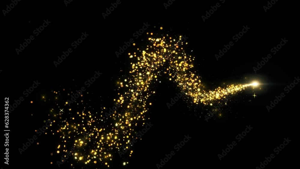 Abstract Christmas Gold Particles dust trail Moving Background. fast energy flying wave line flash lights. Particle dust flickering. Luxury magic festive Birthday, new year, event,, Diwali. Abstract Christmas Gold Particles dust trail Moving Background. fast energy flying wave line flash lights. Particle dust flickering. Luxury magic festive Birthday, new year, event,, Diwali.