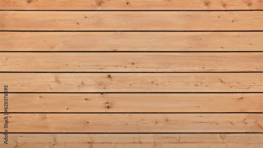 Obraz premium wooden slats brown vector