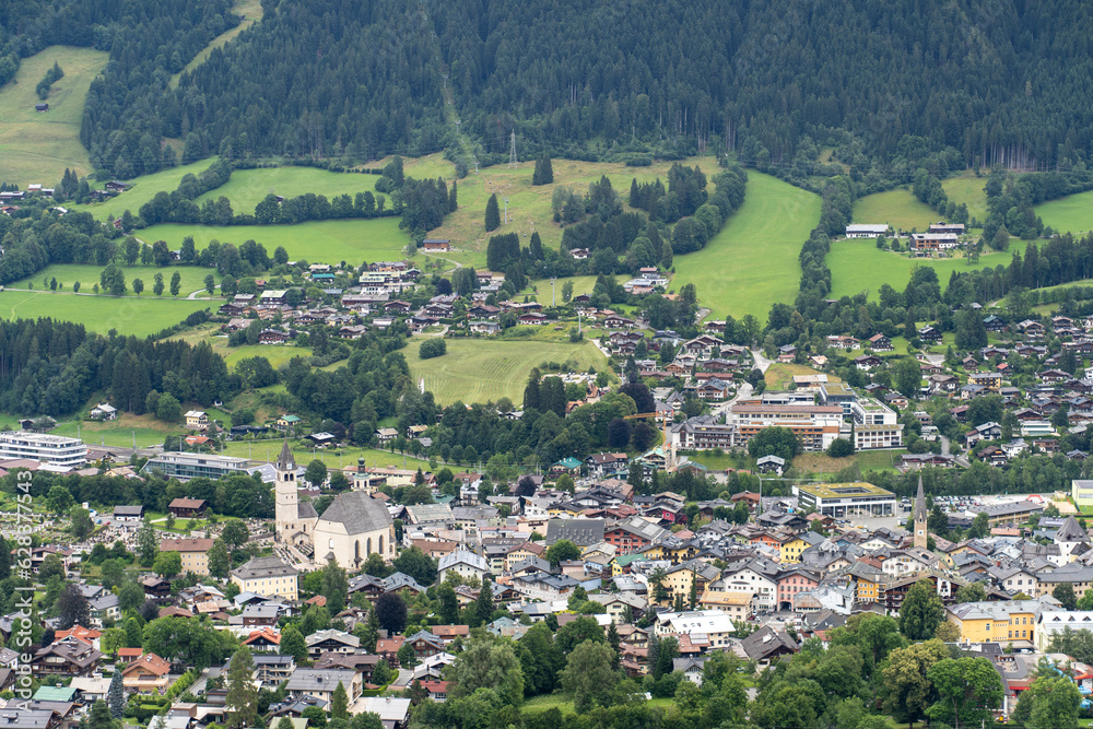 Obraz premium Kitzbühel Stadtkern 