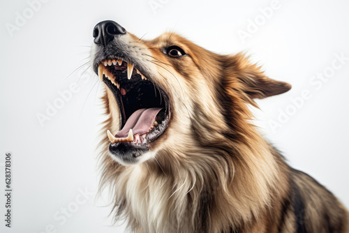Close Up Of Dog With Its Mouth Open