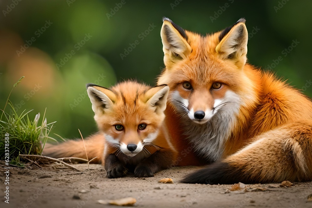 red fox vulpes generated Ai red fox vulpes generated Ai