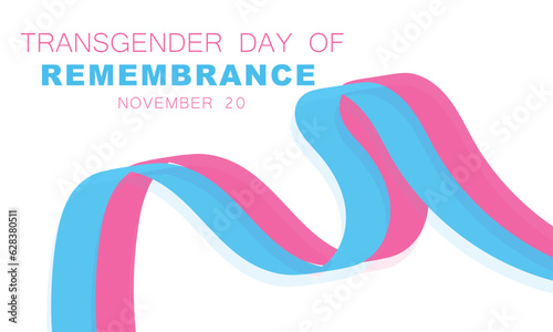 Transgender Day of Remembrance. background, banner, card, poster, template. Vector illustration.