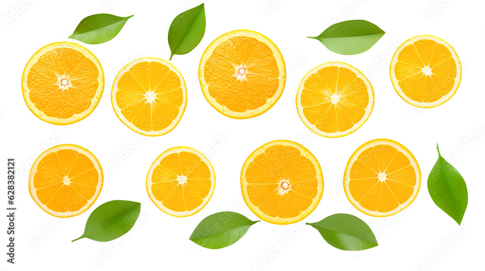 set of oranges fruits on transparent background Remove png created with Generative AI, Clipping Path set of oranges fruits on transparent background Remove png created with Generative AI, Clipping Path