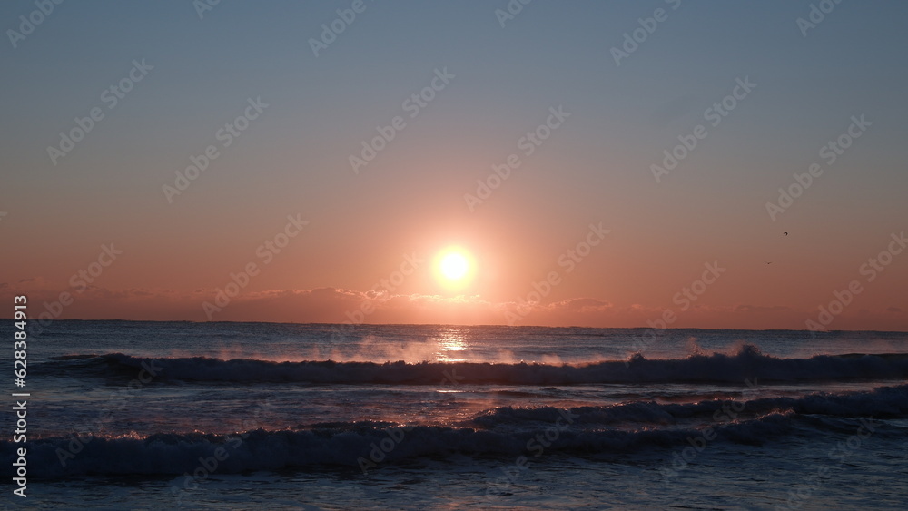 sunrise on the beach