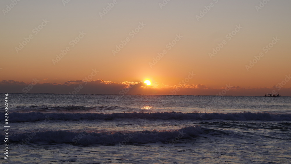 sunrise on the beach