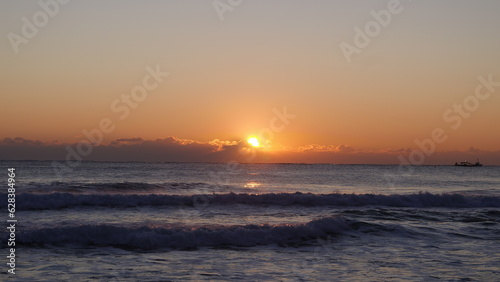 sunrise on the beach