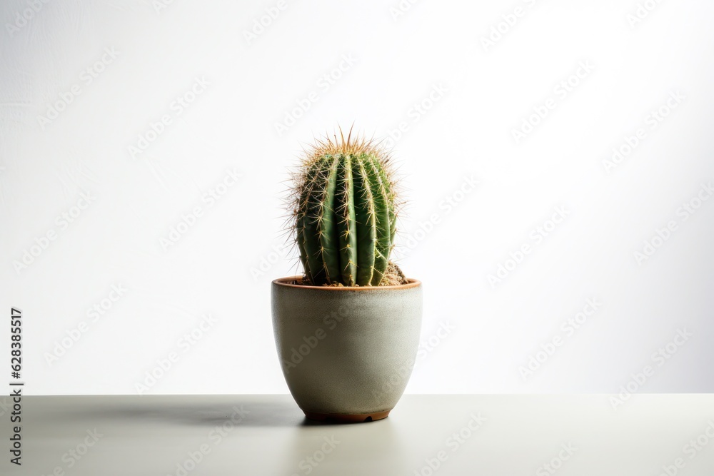 cactus in pot isolated on white background cactus in pot isolated on white background