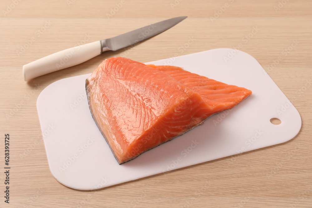 steak on cutting board