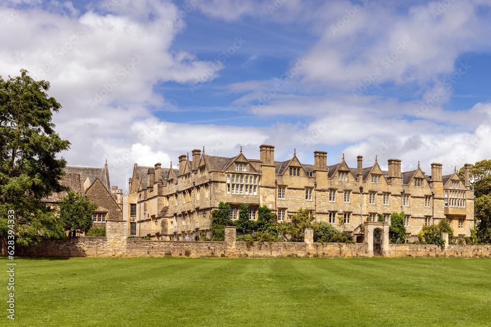 Merton College. Oxford University, Oxford, Oxfordshire, England