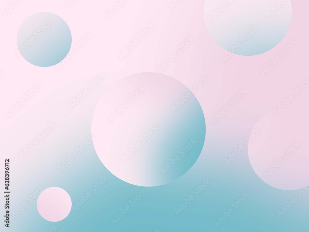 gradient abstract shape template background