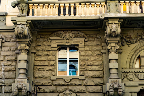 Die Wunderschöne Altstadt Genua in Italien